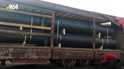أنابيب إيرانية ستحل مشكلة المياه في عقرة.. مشروع متلكئ منذ 9 سنوات