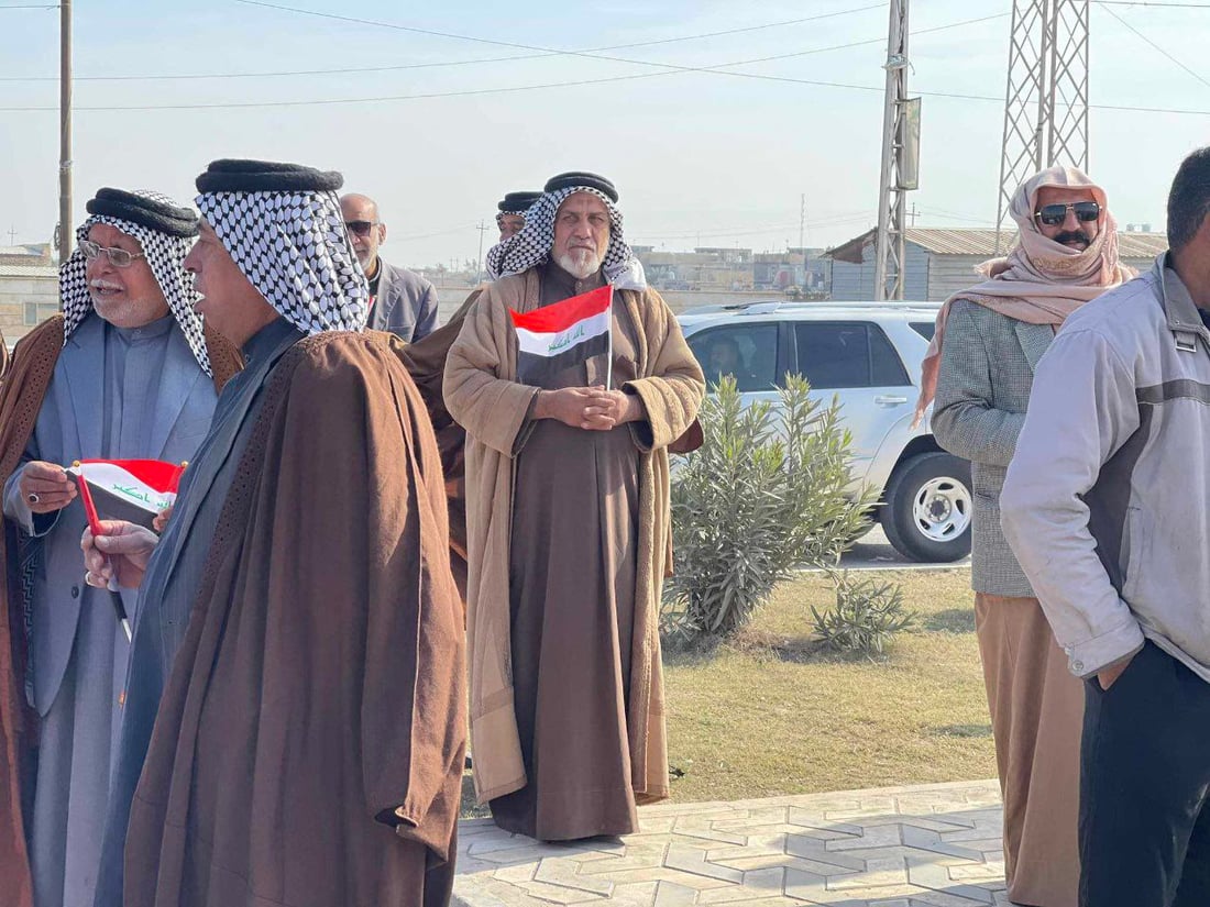 صور من تظاهرة الحي العسكري في سوق الشيوخ.. والقائمقام: أصدرنا توجيهات