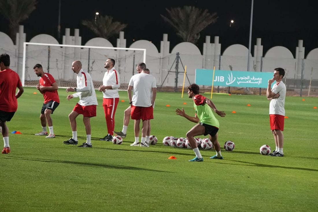 صور: تدريبات أسود الرافدين في البصرة استعداداً لمواجهة الفلبين في تصفيات كأس العالم