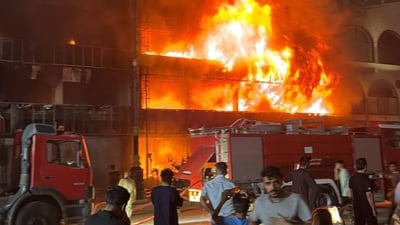 Fire at Tikrit furniture shops kills three, injures six