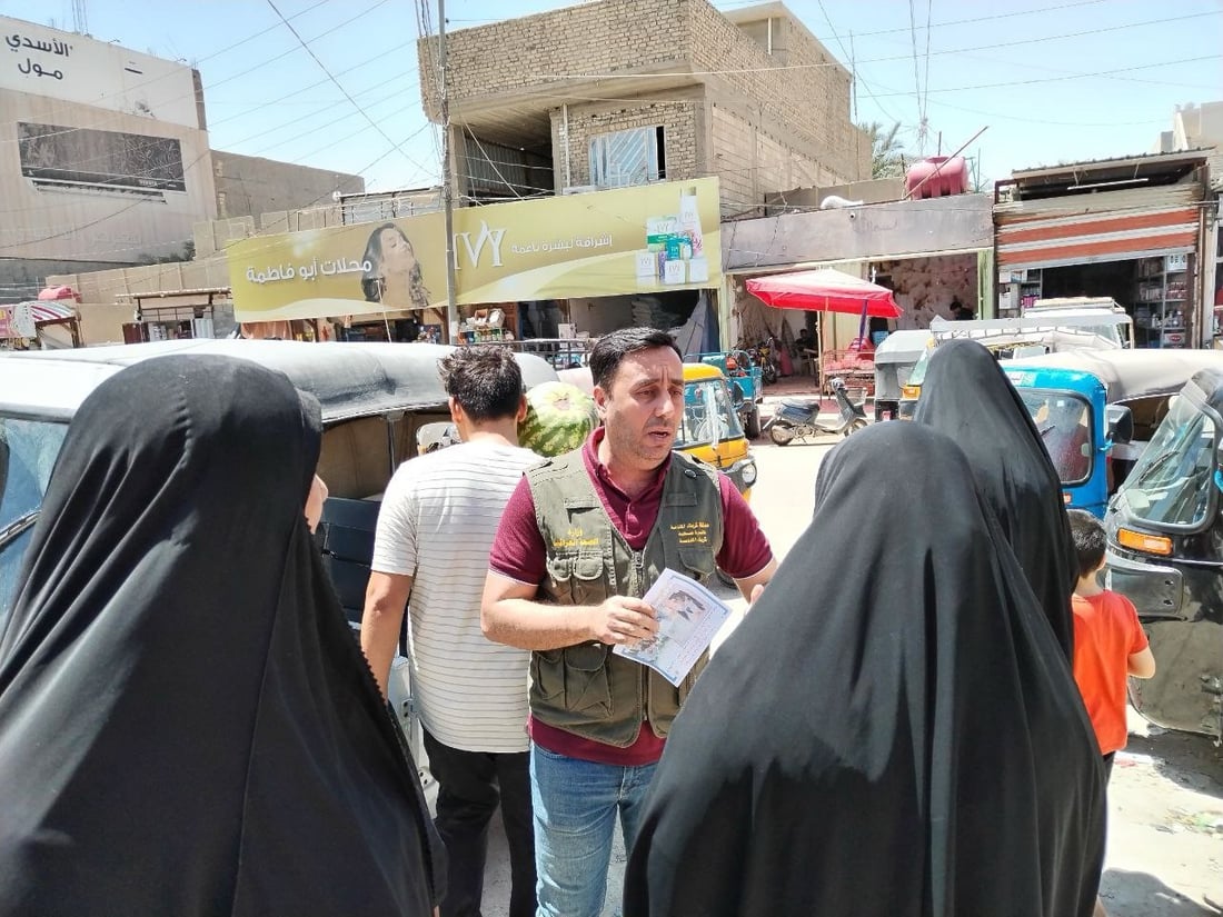 صور: انتشار في كربلاء لفحص الطعام وتحذير من “أمراض آسيوية”