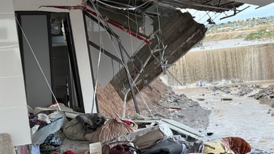 باراناو خانوویەکی داڕماندووە و خانوویەکی دیکەش زیانی بەرکەوتووە