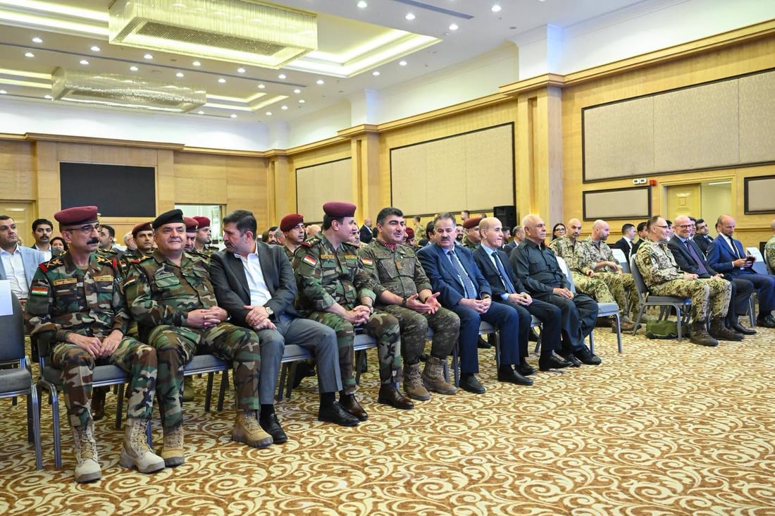 صور: العسكر الألمان يختتمون مهامهم في كردستان والبيشمركة تودعهم