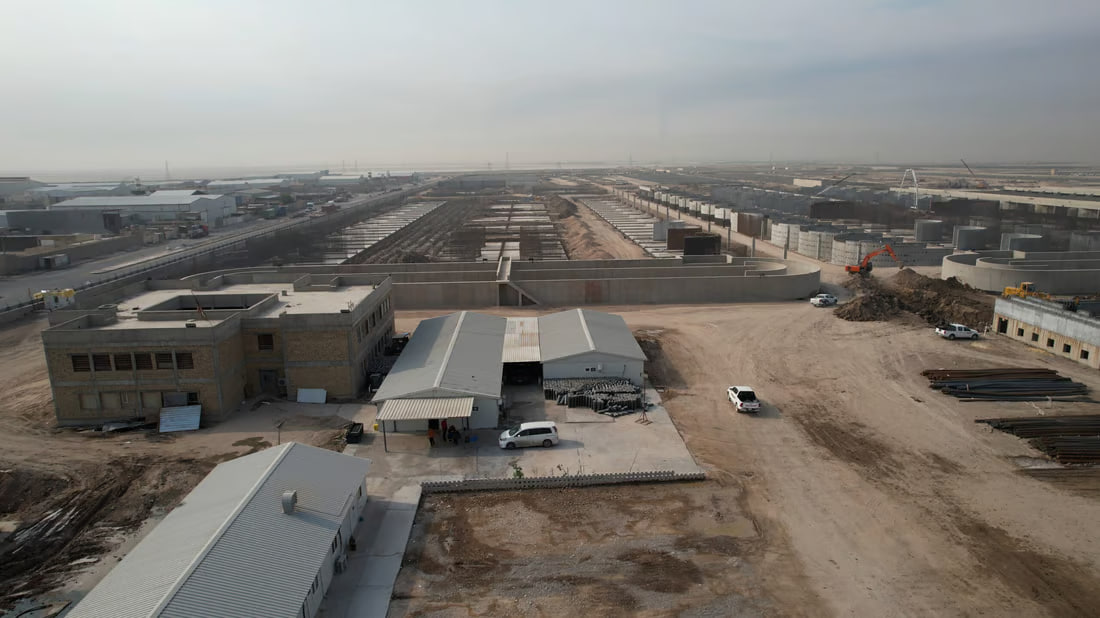 [PHOTOS] Progress at new Basra sewage treatment project